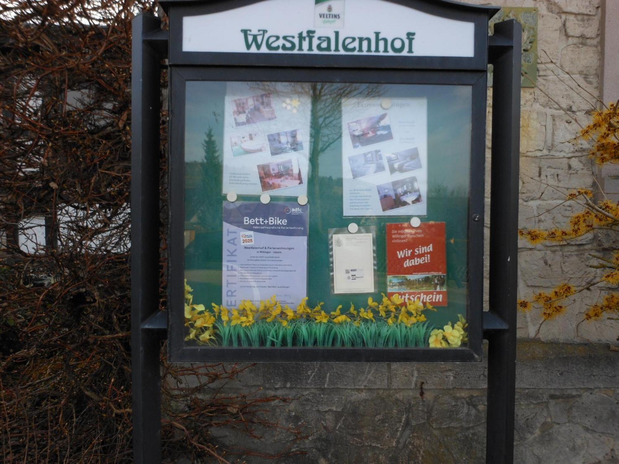 Westfalenhof Garni ヴィリンゲン エクステリア 写真